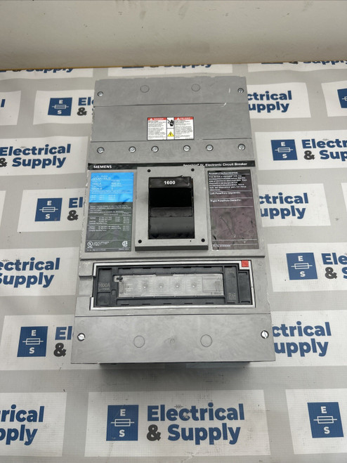 1600 Amp Siemens Sensitrip Iv Spd6a160lsi Electronic Circuit Breaker