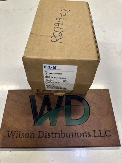 Eaton Naval Breaker 400 Amp 600v Hkd3400vwh09 Brand New