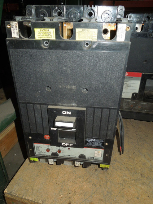 Ge Tk4vf46 1200a 3p 600vac Circuit Breaker W/ Li Microversatrip Used