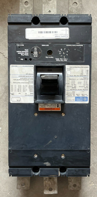 Westinghouse Mc3800f 800a Frame W/600a Plug 600v 3p Circuit Breaker