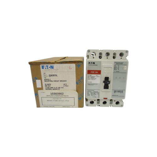 Eaton Fdb3070l 600vac 70a Nsmp