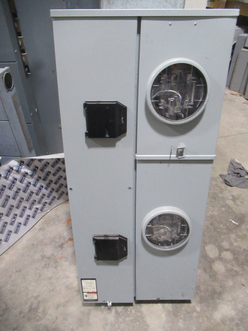 Siemens W3mm2200 Meter, 1200a, 120/208v, (2) 7 Term 200a Sockets -mb384-new