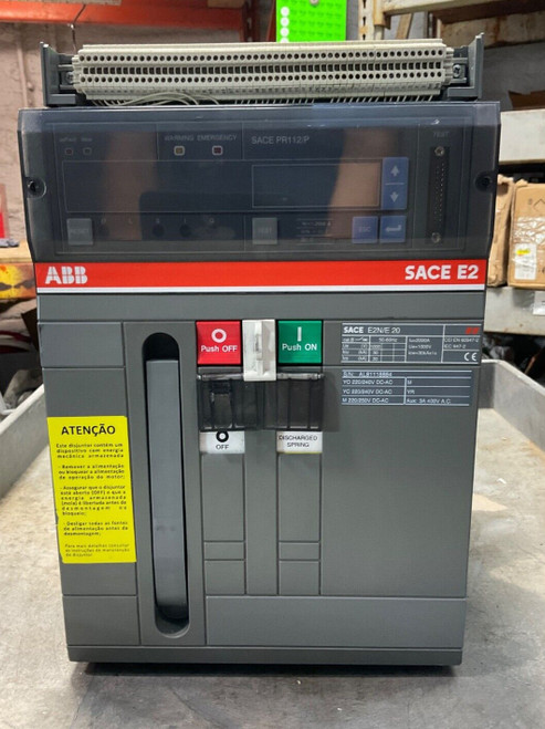 Abb Sace E2n/e 20-pr112/p Circuit Breaker 2000 a E/o 1000v Pr112/p Iec Lsig