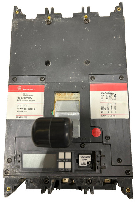 Ge - Sklb36ba1200 - 1200a - 3p - 600vac - Circuit Breaker ( Back Has Crack )