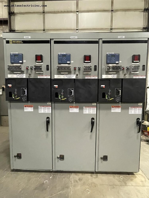 Square D 400 Amp 7200 Volt Medium Voltage Starter