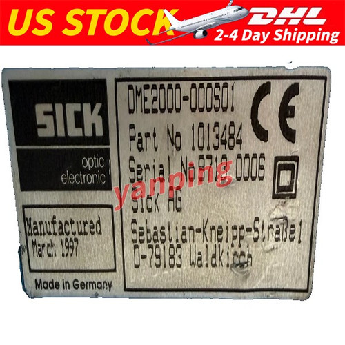 New Brand Sick Dme2000-000s01 1013484 Distance Measuring Device