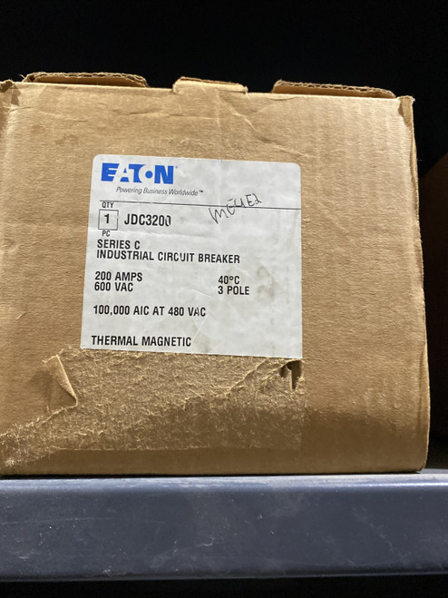 Jdc3200 Ch 3 Pole 200a 600v New