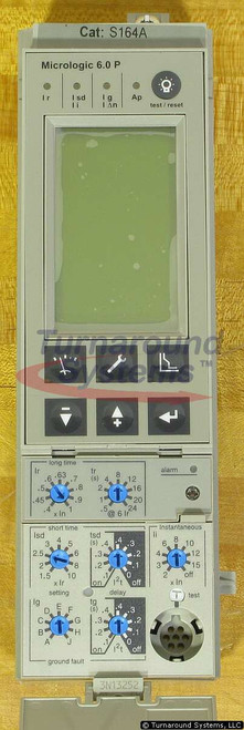 Square D S164a Trip Unit, Tested with an Fftk, New