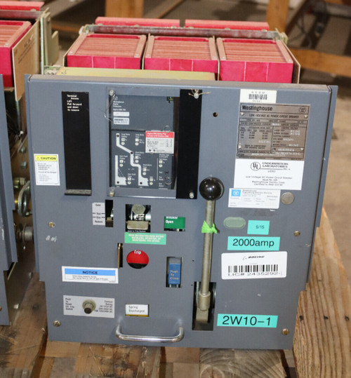 Westinghouse Ds-420 Industrial Power Circuit Breaker Fuse 2000a 600v