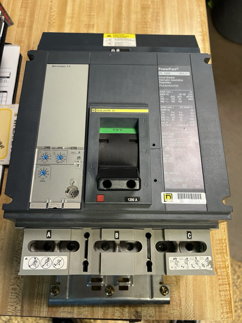 Square D Pla34120u31a Used 3p 1200a 480v Breaker See Pics