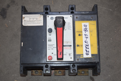 Ge General Electric Thss2606 3 Pole 600 Amp Circuit Breaker Power Break