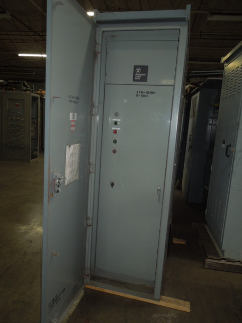 Westinghouse Spbnh 2000a 3p 600v Pow-r-breaker Molded Case Transfer Switch Used