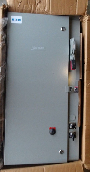 Eaton P/n Ecn5522caf Combination Pump Panel W/ Breaker 460v/60 440v/50 50a Coil