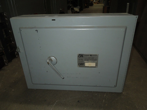 Ge Thfp366 600a Single 3p 600v Fused Panelboard Switch W/ Hardware Used