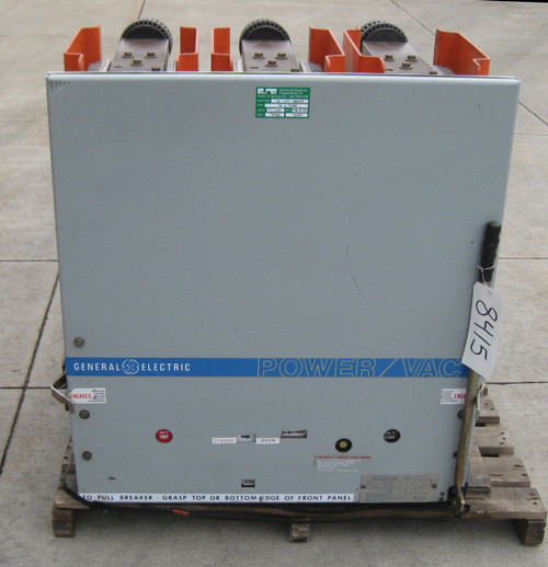 General Electric Vb 13.8-1000-3 3800a Powervac Circuit Breaker
