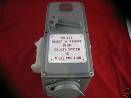 Russellstoll Cfcsra13-60 Receptacle Interlock Switch