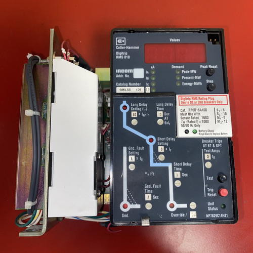 Cutler Hammer S85lsg Digitrip Rms 810 Trip Unit Rp6d16a100 Plug 1600amp