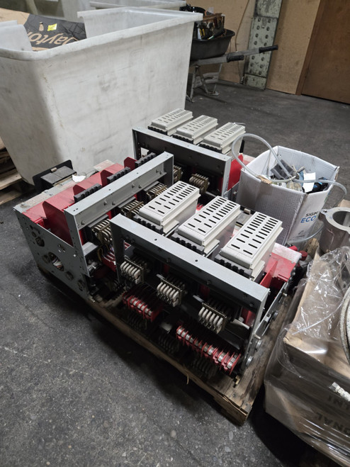 (lot of 3) Federal Pioneer 50h-3 3 Pole 1600 Amp 600v Circuit Breaker