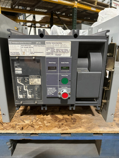 Westinghouse Cutler Spb-65 3 Pole 1200 Amp 600v Circuit Breaker Lsig Gfi