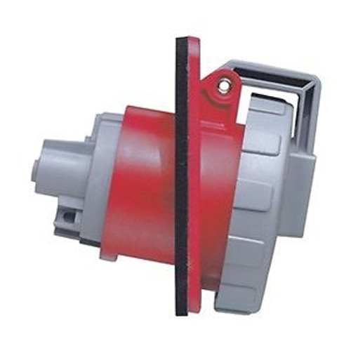 Pin & Sleeve Receptacle, 3P, 4W, 20A, 480V