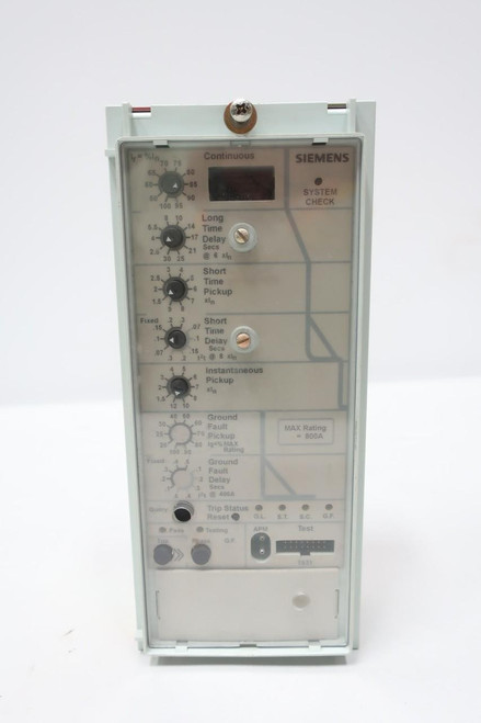 Siemens Sb08tlsi Type Sb Trip Unit 800a Amp