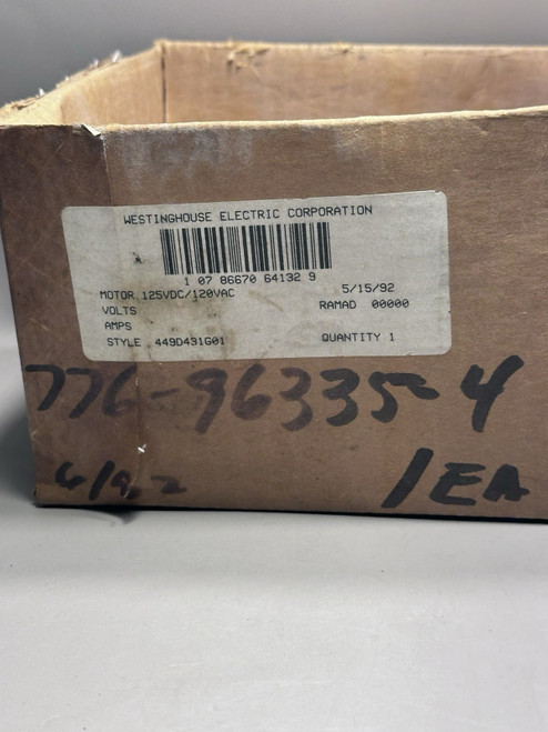 Westinghouse 449d431g01 Style 449-d431h01