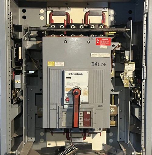 Ge Power Break Tpvvf8630fce1c 3000a 600v 3ph Circuit Breaker