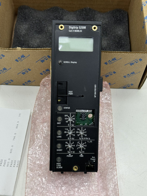 Eaton N5mlsi Nrx 520 Trip Unit Style 70c1591g14 Digitrip 520m