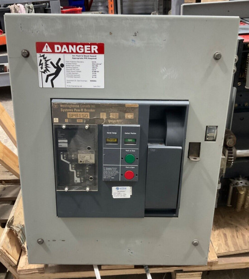 Westinghouse Spb150 3p 3000 a 600v with T52clsi Digi Trip Recon