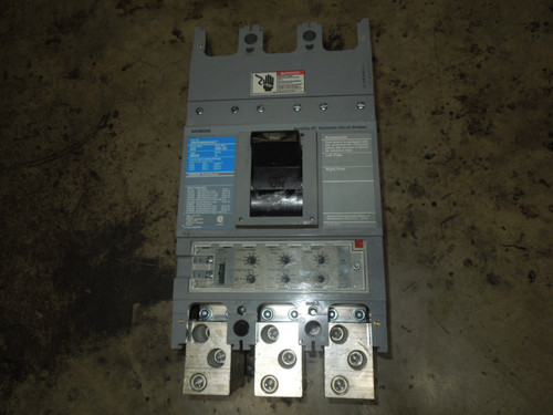 Siemens Sentron Series Smd69800angt 800a 3p 600v Sensitrip Iii W/ Lsig Used