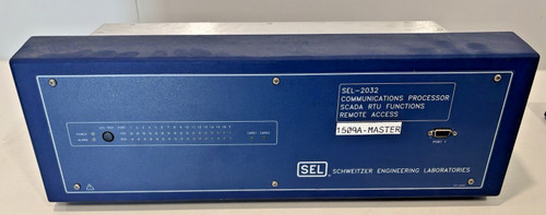 Sel-2032 - Schweitzer Communications Processor Relay - 203233x30xm0xx -new