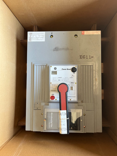 Ge Power Break Tp2525tt 2500a 600vac 3p Circuit Breaker New