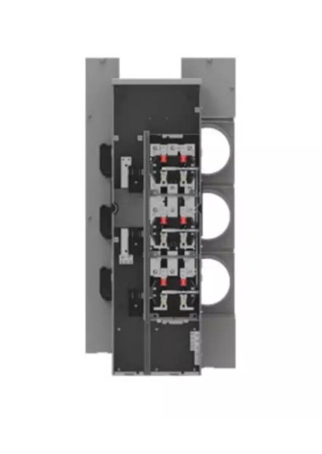 Siemens Wmm32125rjb 125 Amp 3-socket Ringless Horn Bypass Meter Stack
