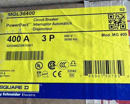 (up to 2) Square D Mgl36400 Circuit Breaker New in Box
