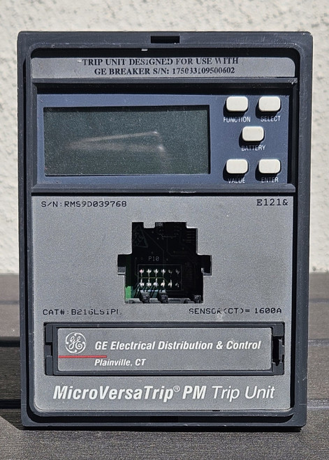 Ge Microversatrip Pm Trip Unit - B216lsipm