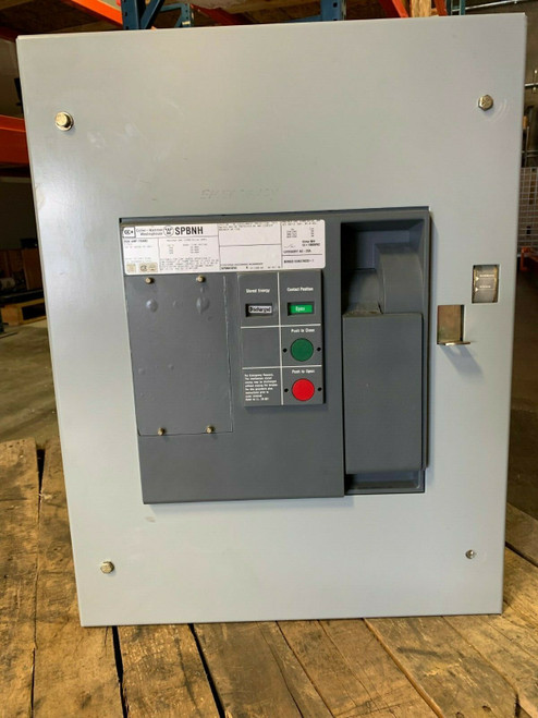 Westinghouse Spbnh 2500a 3p 600v Draw Out Elect Operated Used E-ok Spbnh325c
