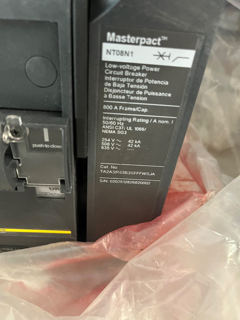 Schneider Electric Nt08n1 , Cat.no Ta2asr63b35fpffwsja