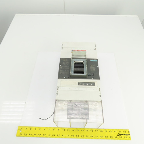 Siemens Hnx3u120 Hng 1200a Circuit Breaker 3 Pole 600v W/electronic Trip Unit