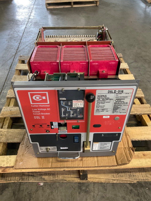 Cutler Hammer 1600 Amp Fused Power Circuit Breaker Dslii-516 Digitrip Rms 510