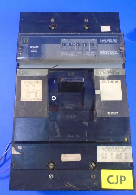 Square D Circuit Breaker Mef836lsi Ser 3 800a Frame 600a Me8600rp 3p 600v 1yr Wa