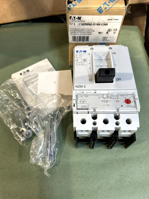 Eaton Nzmn2-s160-cna Molded Case Circuit Breaker 160amp 690vac 3p New in Box