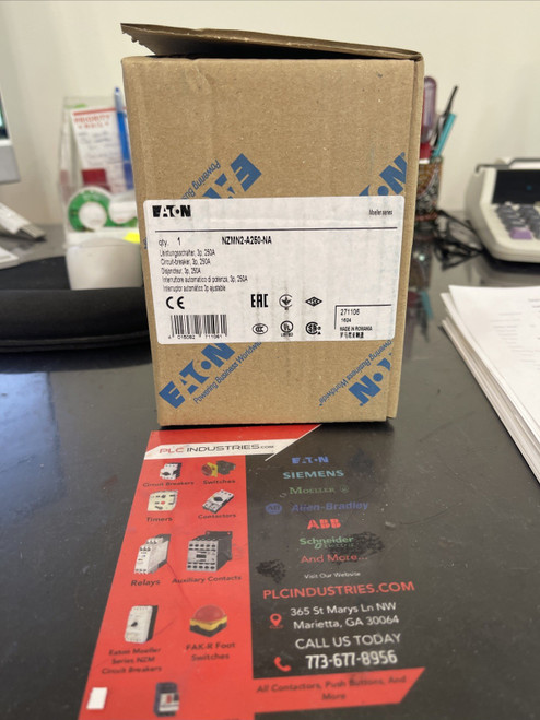 Eaton. Breaker. Nzmn2-a250-na. Ul Listed. Usa Stock ( or Nzmn2-a250-bt-na