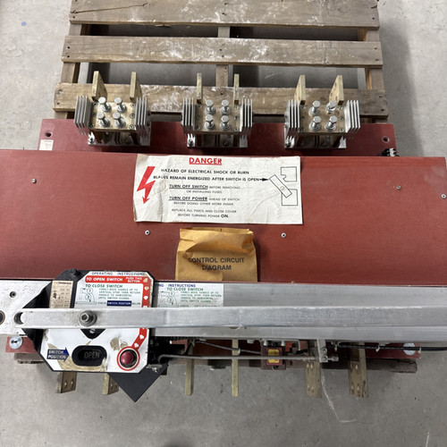 Pringle Cbc-3033-b 3000 Amp 480 Volt Switch Used Tested Fuses Included
