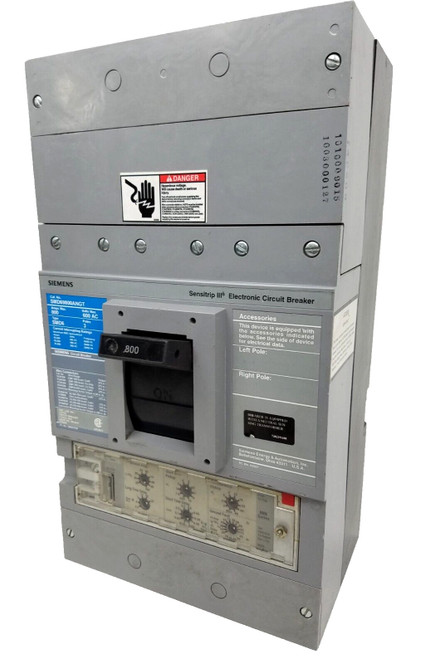 Smd69800angt Siemens 800 Amp Circuit Breaker Ground Fault Next Day Option