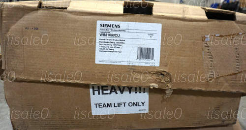 Siemens Wb31000cu 1000a 3-phase 4-wire Main Circuit Breaker Module
