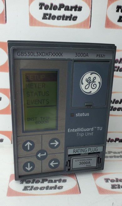 Ge Gb530l3xdxfxxxx 3000 Amp Entelliguard Tu Trip Unit Rating Plug 3000a N.p.