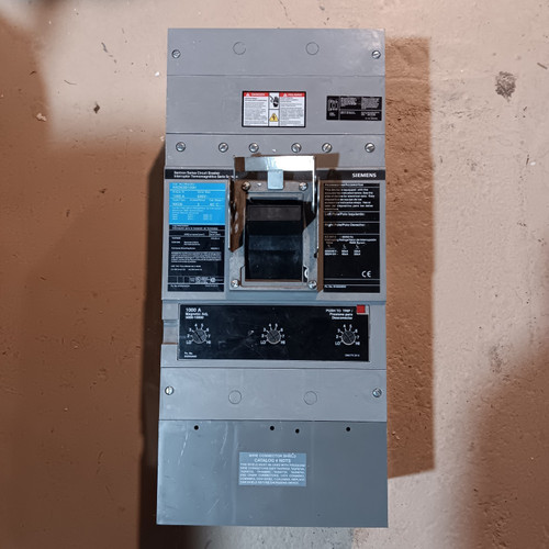 Siemens Sentron Nxd63b100h 1000amp 600 Vac 3 Pole Breaker 50ka 480vac
