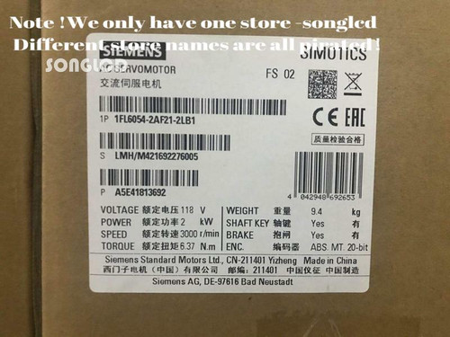 1PCS 1fl6054-2af21-2lb1 Industrial Component - New
