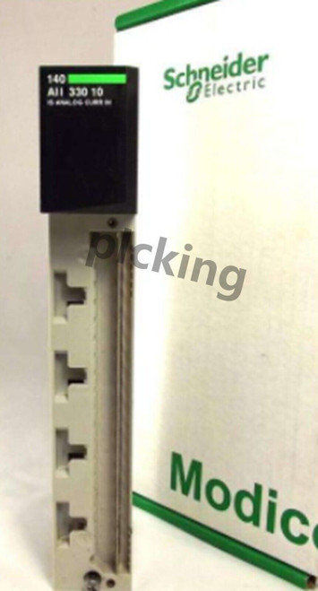 New Schneider 140aii33010 Analog Input Module
