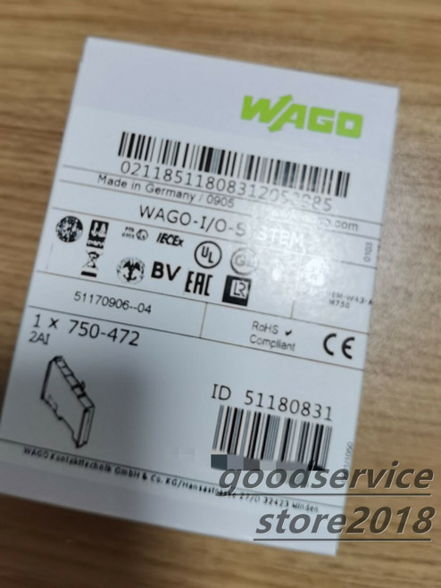 New Wago 750-472 Buscoupler Devicenet Module